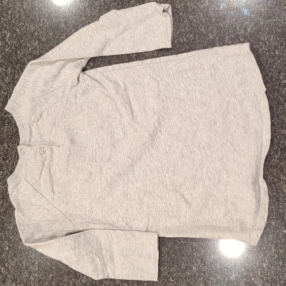 Baby Gap Sweatshirt Dress, Gray with Black Kitty Face, Size 2 years - Picture 3 of 4